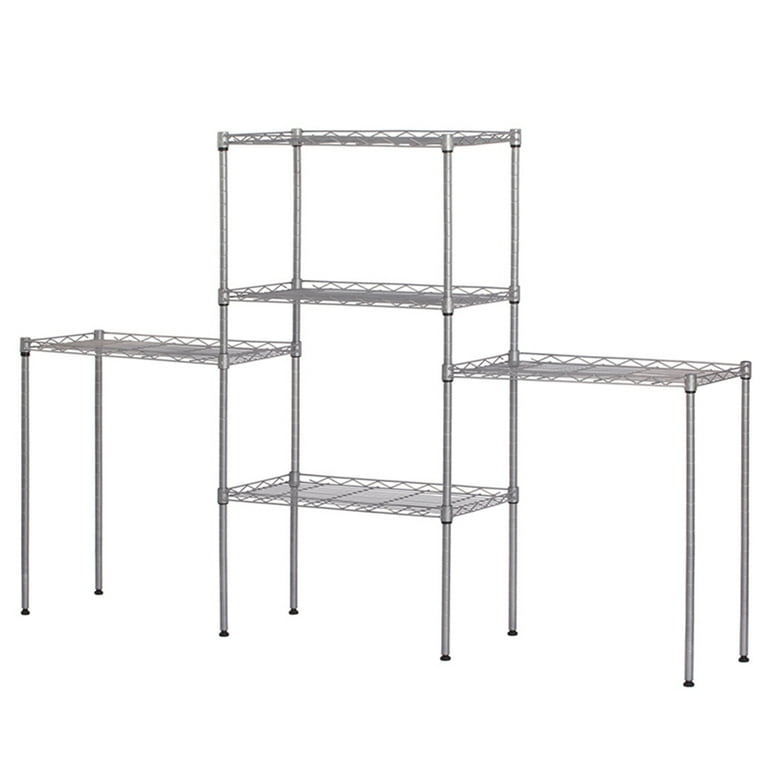 Etagère Rack MODULO STORAGE ROBBUST 2096558 - charge lourde 5 plateaux  350x75cm - hauteur 180cm