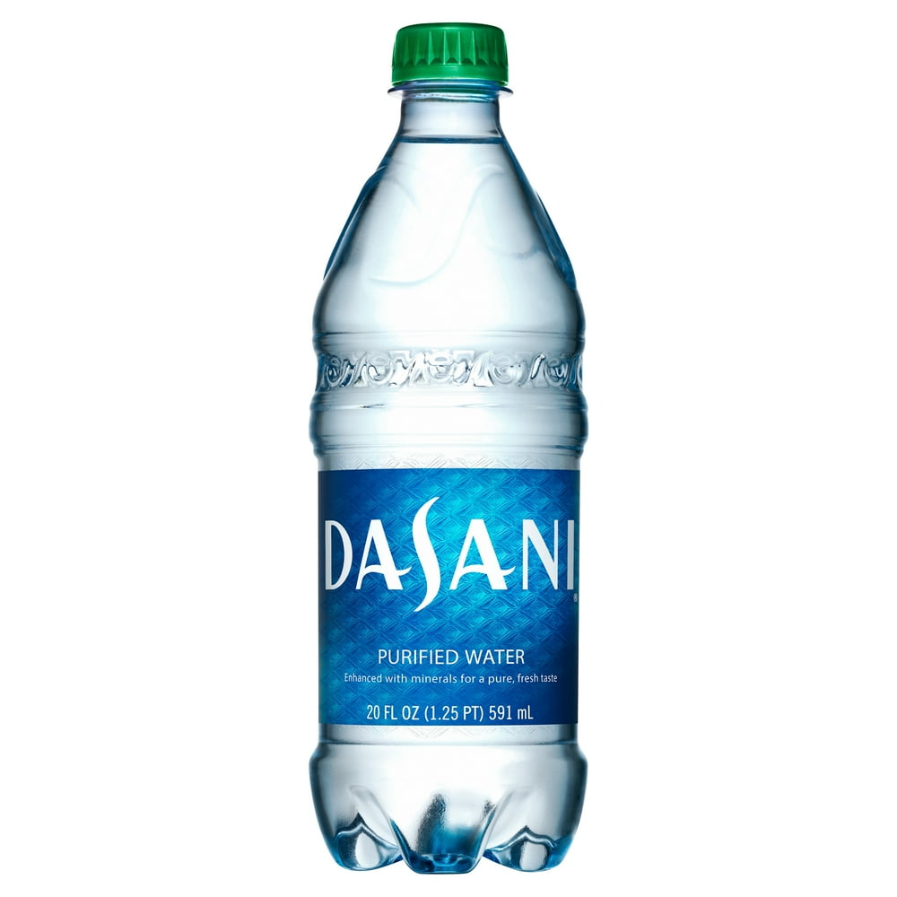 DASANI Purified Water Bottle, 20 fl oz - Walmart.com - Walmart.com
