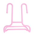 thumbnail image 1 of Organizador 2 uds estante de secado de zapatos de plástico multifunción estante de gancho para colgar zapatos (rosa) Tmvgtek Libre de BPA, 1 of 6
