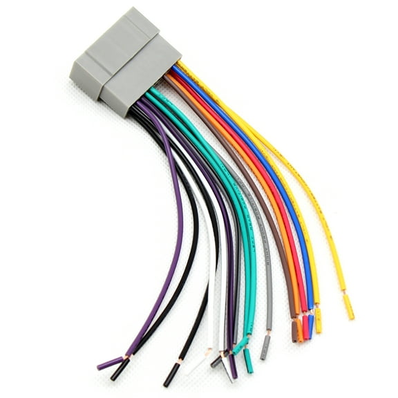 RED WOLF Aftermarket Car Stereo Radio Install Wiring Harness Cable Adapter for Dodge Carven 2002-2007 Jeep Liberty 2002-2007