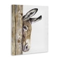 thumbnail image 3 of Stupell Industries Farmhouse Baby Donkey Animal Watercolor Canvas Art, 30 x 40, by George Dyachenko, 3 of 8