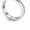 Silver, variant on Round Diamond Gold Plated Eternity Band Ring