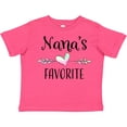 thumbnail image 3 of Inktastic Nana's Favorite- Heart Grandchild Boys or Girls Toddler T-Shirt, 3 of 5
