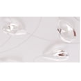 thumbnail image 2 of Plafón cuadrado MODERNO ILUMINACION LUZ VIC cristal almendra, 2 of 2