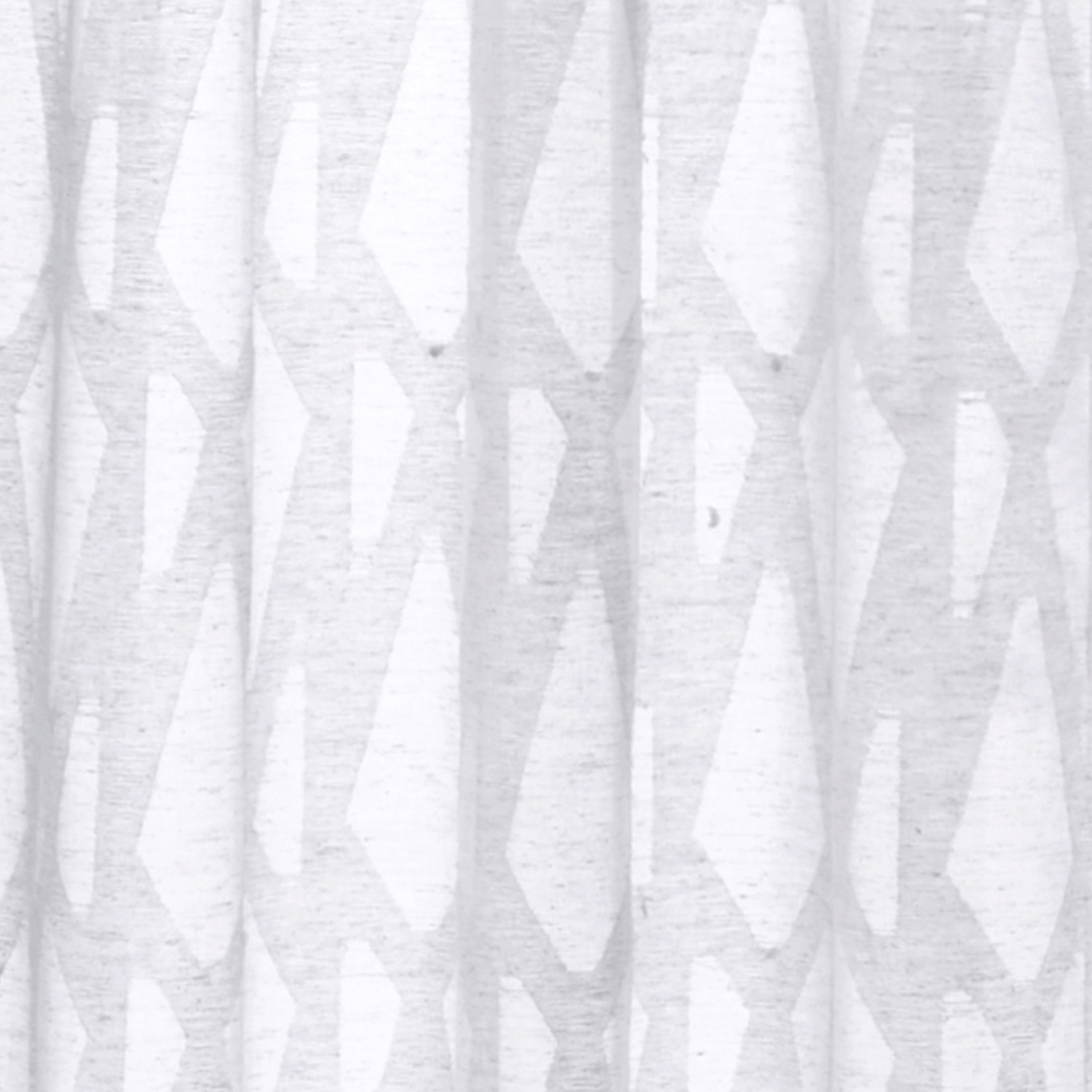 Better Homes & Gardens Clipped Geo Curtain Single Panel, Polyester Cotton Sheer, Indoor Rod Pocket, White, 54"W x 84"L, Adult