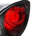 thumbnail image 6 of Spec-D Tuning Black Dual Halo Projector Headlight Bumper LED Fog Lamp Compatible with Pontiac G6 Left + Right Pair Headlamps Assembly, 6 of 7