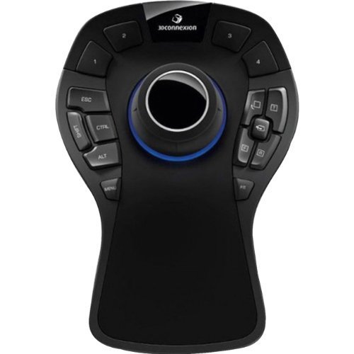 Mouse 3D 3DConnexion 3DX-700040 SpaceMouse Pro -Negro