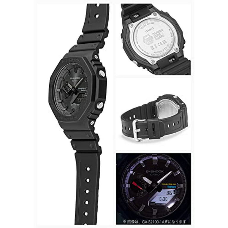 Casio] Gee Bluetooth Shock Watch Black Solar Men\'s GA-B2100-1A1JF