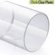 thumbnail image 2 of Paquete de 3 dispensadores de soporte Qtip para bola de algodón, hisopo de algodón, juego de tarros de boticario de plástico transparente de 10 oz para organización de almacenamiento de botes de baño, 2 of 5