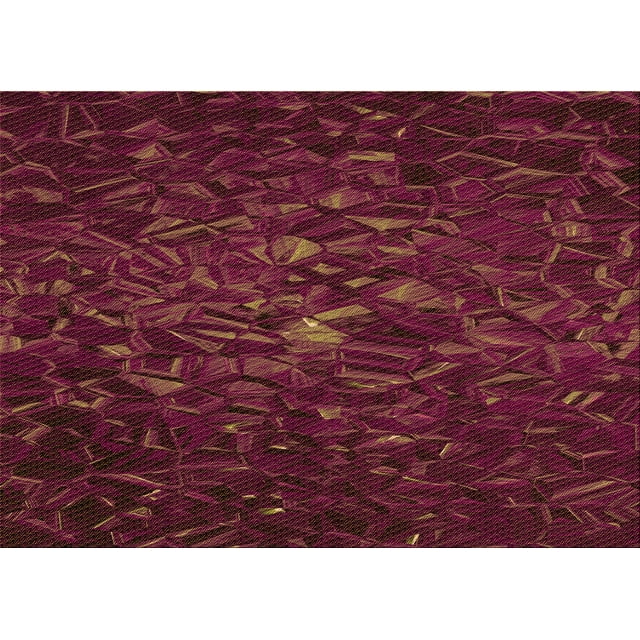 Ahgly Company Machine Washable Indoor Rectangle Transitional Fire Brick Red Area Rugs, 8' x 10'