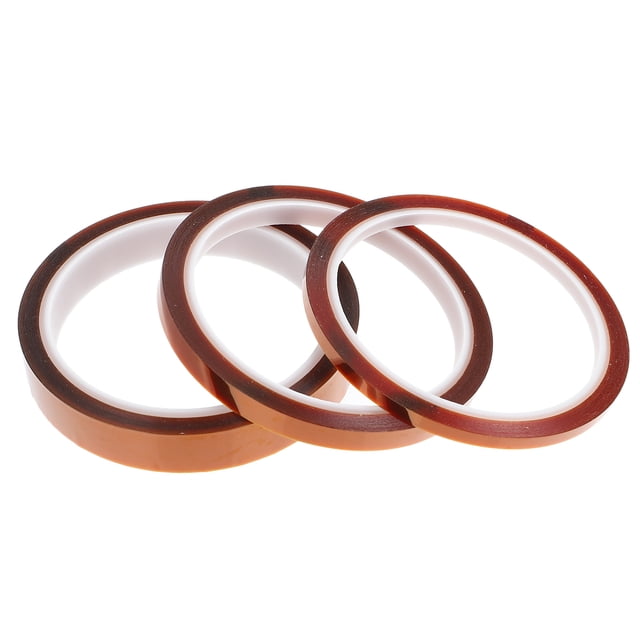 MasteelfCA 3 Rolls Sublimation Tape Heat Resistant Tape High Temperature Resistant Tape