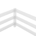thumbnail image 6 of Mirightone Wood Full Montessori Bed Frame, Full Bed Frame with Rails, Toddler Floor Bed for Kids – White, 6 of 7