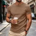 thumbnail image 2 of Dresfit Shirts for Men Short Sleeve Crew Neck Gym Shirts Summer 2026 Lightweight Athletic T Shirts Cooling Quick Dry Muscle Fit Basic Tees 3XL, 2 of 6