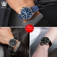 thumbnail image 5 of Correa de reloj de nailon resistente al agua con base de goma de 20 mm, 22 mm, 23 mm y 24 mm para la serie Longines, IWC Pilot Mark 18, Seiko y Omega, 5 of 5