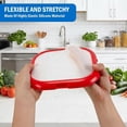 thumbnail image 2 of 2 Pack Silicone Food Storage Containers, Reusable Vegetable Fresh Keeping Box, Refrigerator Produce Storage Holder, 2 of 7