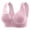 Light Pink, variant on Lixiuxyad Sports Bra with Support Women's Plus Size Thin Bra Without Underwire Push Up Comfortable Breathable Tank Top Bra