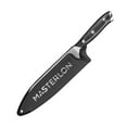 thumbnail image 4 of Masterpan Masterlon Santoku Knife and Sheath, 7" Japanese High Carbon Stainless Steel Blade, 4 of 7