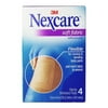 Nexcare SFP34 Soft Fabric Adhesive Gauze Pad Bandages, 4 Ea, 6 Pack