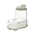 thumbnail image 2 of CuiLiyq Hamster Food Bowl, Small Pet Feeder Non Spill Plastic Feeding Bowl for Hamster Gerbil Mouse Hedgehog (White), 2 of 8