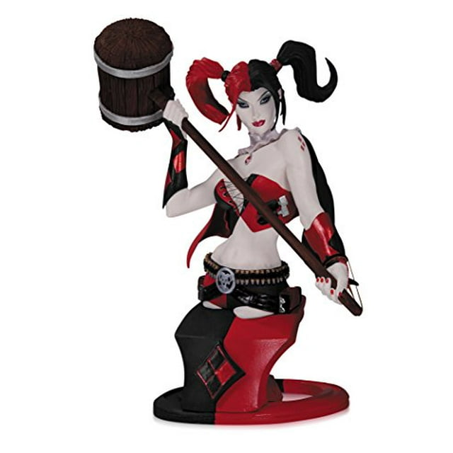 DC Collectibles DC Comics Super-Villains: Harley Quinn Bust (Second Edition)