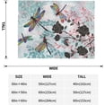 thumbnail image 5 of Yibo Butterfly Throw Blanket Cozy Flannel Fleece Blanket Air Conditioning Blanket for Living Rooms Sofa, 5 of 8