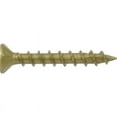 thumbnail image 2 of Hillman Fasteners 240667 8 x 1.25 in. Exterior Flat Head One Screw - Bronze Epoxy   Pack of 5, 2 of 2