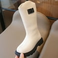 thumbnail image 4 of Girls Boots,Casual Fall British Style Short for Middle Older Children Fashionable, 4 of 6