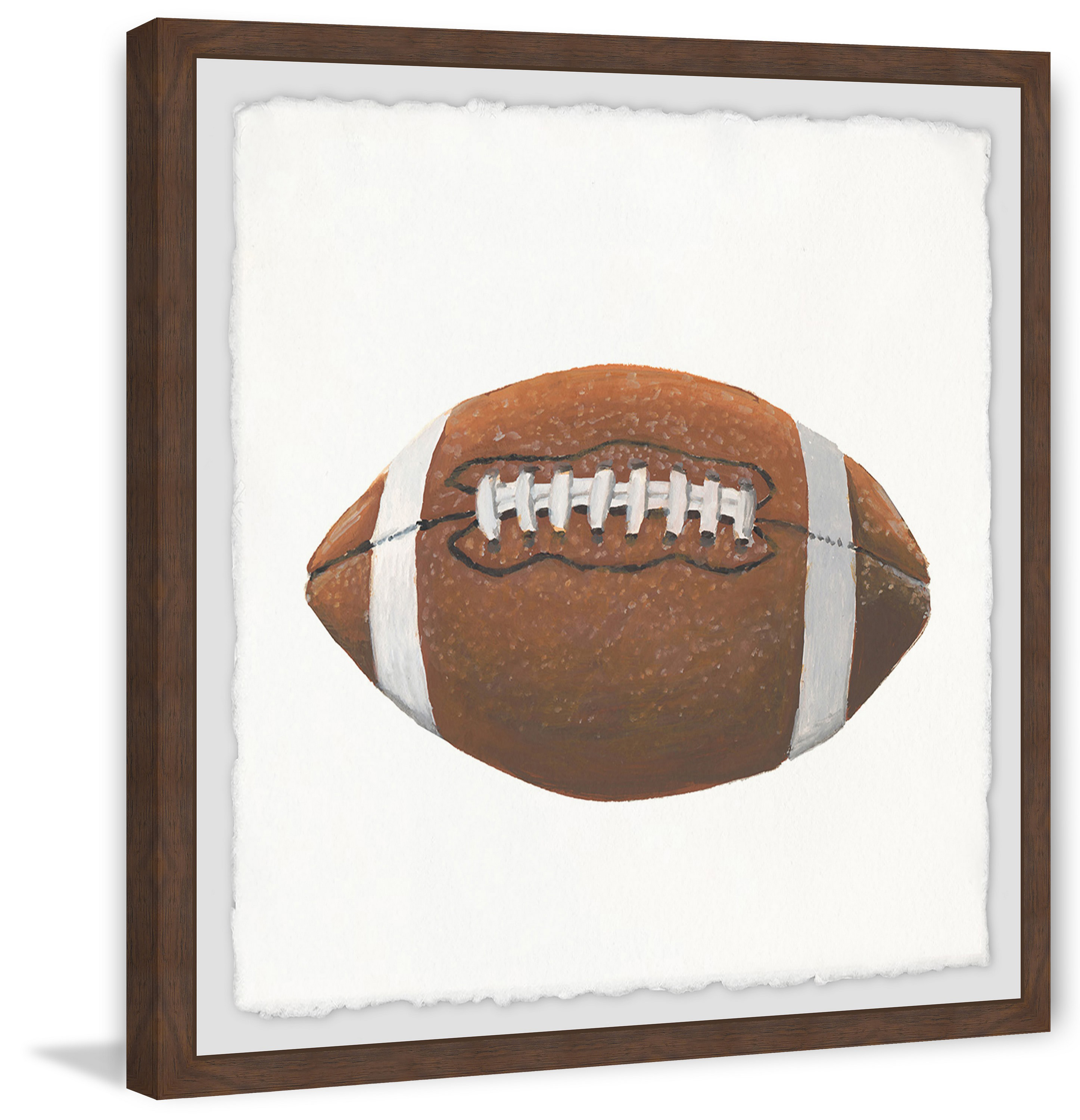 Marmont Hill Let's Play Football Framed Wall Art