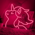 thumbnail image 5 of UPONRAY Unicorn Neon Signs, 14.2"*12.3" Dimmable & USB-Powered LED Neon Light, Stylish Wall Decor for Bedroom, Party, Game Room, Baby Room, Bar, 5 of 11