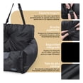 thumbnail image 2 of Asiento de Coche para Perro, Transportadora para Automóvil Esquimal (Negro - Gris, 100x52x37 cm), 2 of 6