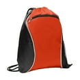 thumbnail image 2 of Fast Break Polyester Cinch Pack Pop Orange, 2 of 3