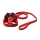 thumbnail image 1 of Greeniant Arnés de entrenamiento para mascotas con campana de correa Cuerda de práctica ajustable Correa elástica transpirable para caminar en el Ropa para mascotas Rojo METRO Greeniant PT004898-04, 1 of 6