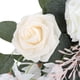 thumbnail image 5 of Simulación de boda Arco Flor Triángulo Floral Fondo de escenario de boda Flores decorativas (tamaño grande 50x30 cm, tamaño pequeño 35x25 cm) tela de seda + material plástico, A6 (Viene con tres alamb, 5 of 14