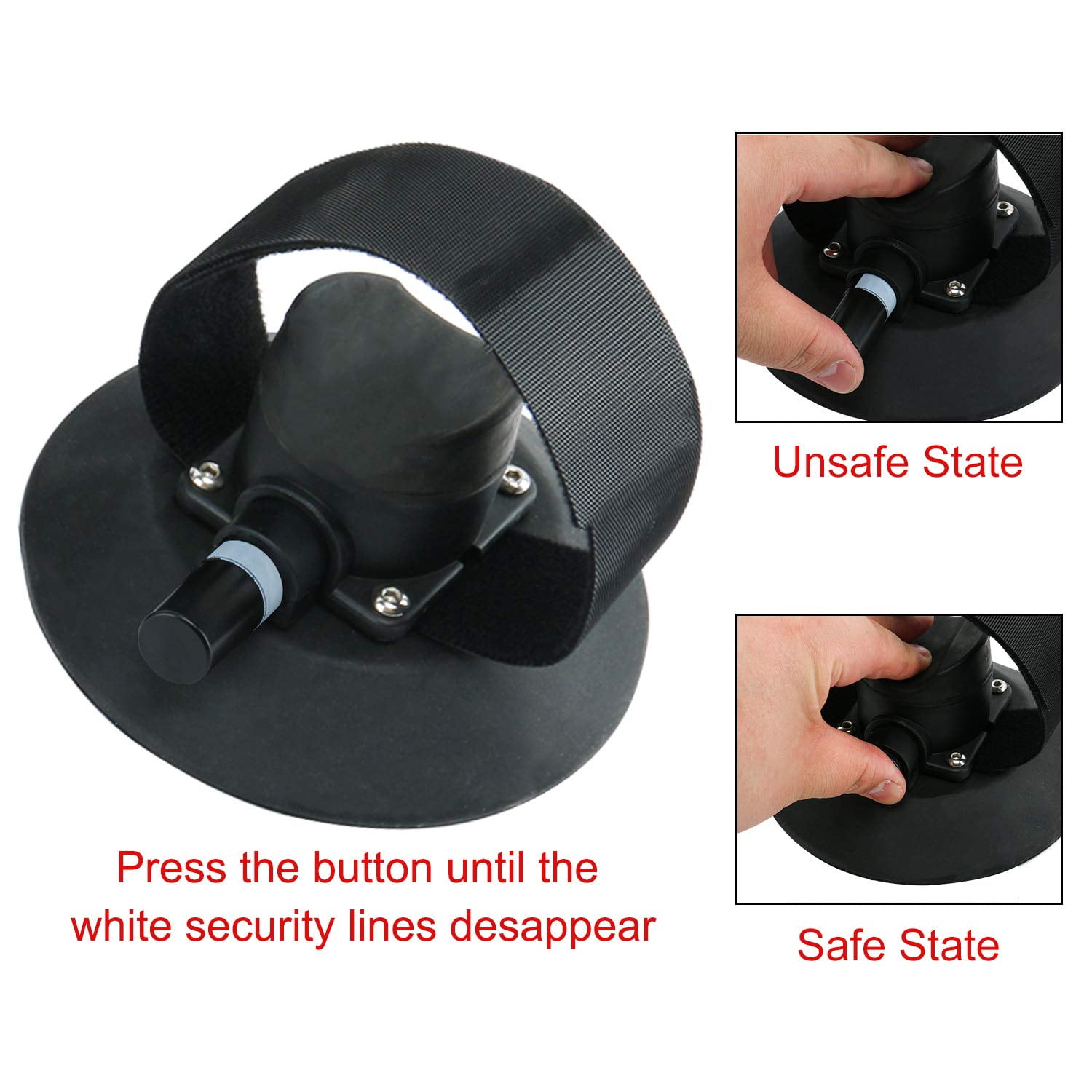NiceDD Suction Roof Rack Car Suction Roof Bike Suction Rack Vacuum Connection Cup Roof Cup Quickly Release One Bike fits Most Cars