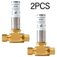 thumbnail image 1 of Chendee 2X Tee Stainless Steel Water Hammer Arrestor 3/8" For Sink To Reduce Noise, 1 of 7