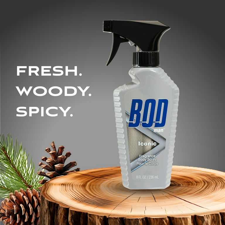 Bod Man Iconic Body Spray By Parfums De Coeur Bod Man Iconic Body Spray By Parfums De Coeur