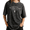 1-Black, variant on Women's Pastel Bubble Letter Graphic Vintage Washed Short Sleeve Shirt Relaxed Fit Top