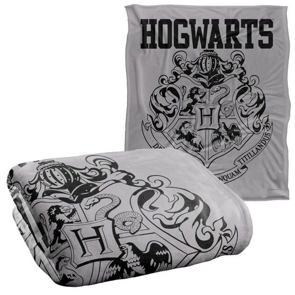 Harry Potter Hogwarts Athletic Officially Licensed Silky Touch Super Soft Throw Blanket 50' x 60'