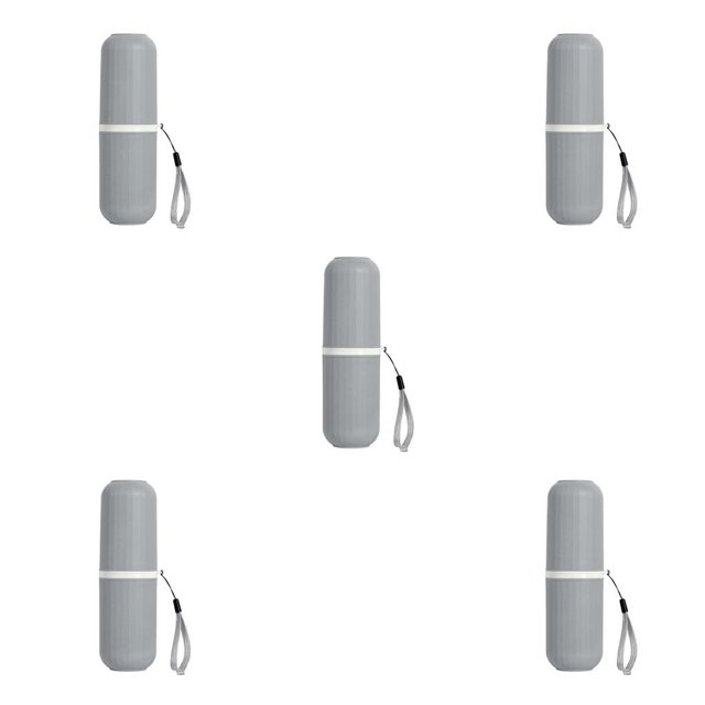 Matsuzay Estuche para cepillos de Soporte para de de viaje Contenedor para taza de cepillo de Gris Type2 NO2 Matsuzay CBP322561