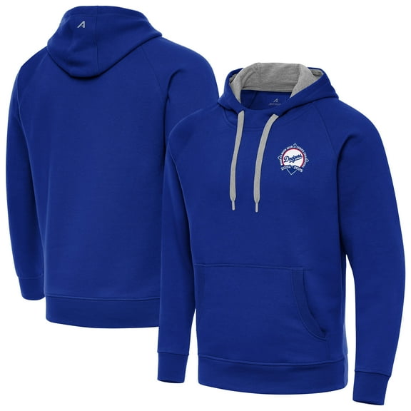 Men's Antigua Royal Los Angeles Dodgers Back-to-Back World Series Champions Victory Hoodie