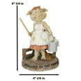thumbnail image 2 of Welcome to The Pigsty Whimsical Cinderella Pig Carrying A Pail and Mop Figurine, 2 of 9