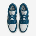 thumbnail image 4 of Air Jordan 1 Low SE Men's Shoes Color: White/Blue Grey/Sail/Industrial Blue Size: M 14 / W 15.5, 4 of 8