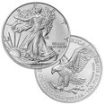thumbnail image 3 of Lot of 5 - 2024 Silver American Eagle - 1 Troy Ounce, .999 Pure, 3 of 4
