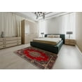 thumbnail image 4 of Ahgly Company Indoor Rectangle Traditional Brown Persian Area Rugs, 7' x 9', 4 of 6