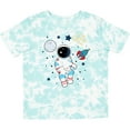 thumbnail image 3 of Inktastic Astronaut the Moon Spaceship and Shooting Star for Light Colors Boys or Girls Toddler T-Shirt, 3 of 5