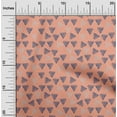 thumbnail image 1 of oneOone Viscose Chiffon Fabric Triangle Block Fabric Prints By Yard 42 Inch Wide, 1 of 4