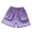Purple, variant on ZACPNCV Girls Shorts Elastic Waist Solid Color Wide Leg Knee Length Shorts for Kids Summer Sport Bermuda Shorts Pink 10-12 Years