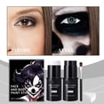 thumbnail image 2 of asddcavvf Halloween Paint Stick Set Full Cover Paint Foundation Makeup Clown Colorful Stick, 2 of 9