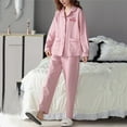 thumbnail image 4 of gbyLJF Modest Workout Sets for Women Travel Clothes Women Set Spring Sets Women 2 Piece Outfits Womens 2 Piece Set Pink 3XL, 4 of 7