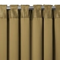 thumbnail image 5 of Elrene  Antonia Blackout Rod Pocket/Back Tab Curtain Panel Rouge 52" W X 108" L 108 Inches, 5 of 5